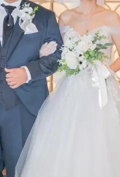 ウェディングブーケ・ブートニアセット