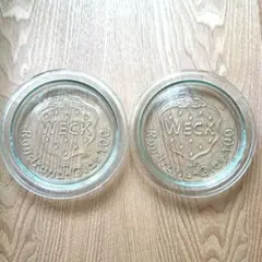 未使用　WECK 蓋　100 2枚