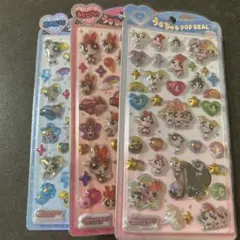 パワーパフガールズ　うるちゅるポップシール　３枚セット