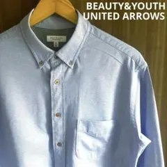 【オシャレ◎】BEAUTY&YOUTH コットンボタンダウンシャツ