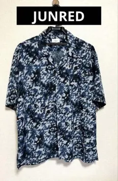 JUNRed ジュンレッド 総柄 オープンカラーシャツのサムネイル
