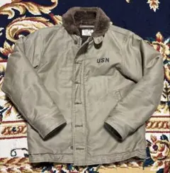 ヒューストン n-1（HOUSTON）　サイズ40 HOUSTON（ヒューストン） N-1デッキジャケット タイト・バック