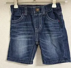MIKI HOUSE DOUBLEBショートデニムパンツ