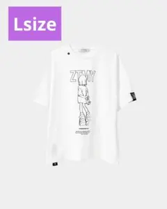 ずっと真夜中でいいのに。 Re:Re:ZTMYにらTシャツ ホワイト Sサイズ ずっと真夜中でいいのに。 Re:Re:ZTMYにらTシャツ ホワイト Sサイズ