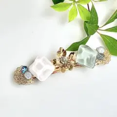 Minette☆ ヘアアクセサリー　010  ＊ バレッタ ＊