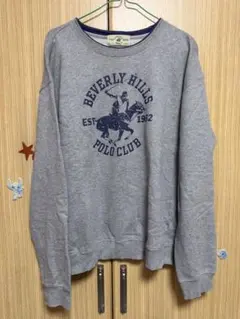 BEVERLY HILLS POLO CLUB トレーナー グレー LL