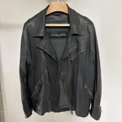 GIORGIO BRATO 46 レザージャケット ダークグレー