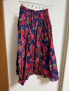 studio CLIP 花柄フレアスカート Mサイズ