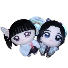 ✨早い者勝ち❤鬼滅の刃✨ぬいぷりけ❤胡蝶しのぶ✨栗花落カナヲ❤2点セット