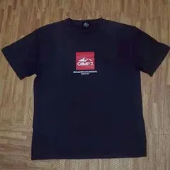 CAMP7 黒 Tシャツ フロントロゴ
