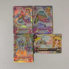 アイカツ！Angel Sugar カード 4枚セット スターフェスティバルコーデ