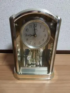 SEIKO アーチ型ゴールド置時計 - メルカリ
