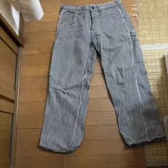 美品✨ リップストップのイージースラックス ワークパンツ ベージュ