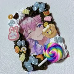 ホイップデコ トレカケース デコホイップ 茶色 白