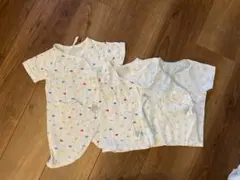 ミキハウス ファミリア コンビ肌着 3枚セット