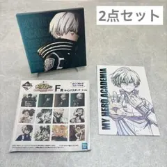 【2点セット】僕のヒーローアカデミア 轟焦凍 キャンバスボード ポストカード