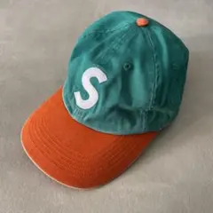 supreme pigment 2-tone S logo 6-panel
