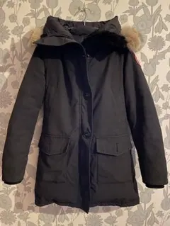 カナダグース　ファー付きフード 黒 ダウン コート