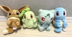 ポケモン　プチぬいぐるみ　4体セット