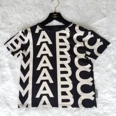 ✨️美品✨️MARC JACOBS ロゴ モノグラム Tシャツ Sのサムネイル