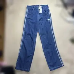 adidas 3ストライプ デニムパンツ 2730 - メルカリ