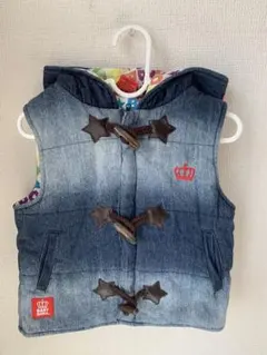 BABYDOLL ベビードール フード付きベスト 110cm