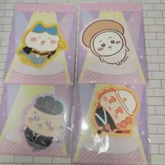 ちいかわ ダイカットステッカー ハチワレ ラッコ シーサー