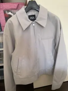 ZARA ライトグレー ジャケット