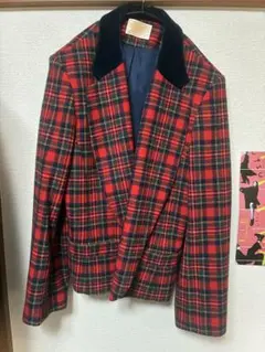 Pendleton テーラードジャケット タータンチェック 短丈 y2kのサムネイル