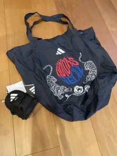 韓国　adidas SEOUL パッカブル エコバッグ