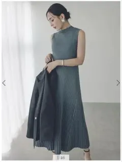 anuansセミマーメイドニットワンピ