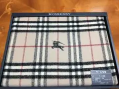 ◎新品未使用 BURBERRY バーバリー✨高級✨毛布✨日本製　wool