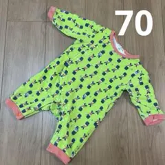 ロンパース　70cm　アンパサンド 兵隊柄 男女兼用