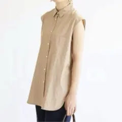 超美品！早い者勝ち！IENA イエナ ノースリーブ ストライプシャツ ブラウス