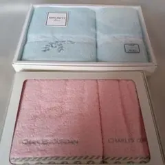 ★ニナリッチ他タオルセット 水色２枚　ピンク２枚