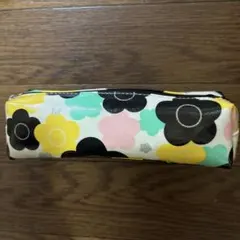【MARY QUANT マリークワント】マリクワ花柄 筆箱　ペンケース