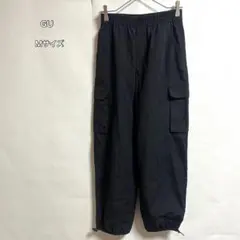 GU カーゴパンツ ブラック Mサイズ ジーユー 黒　シンプル