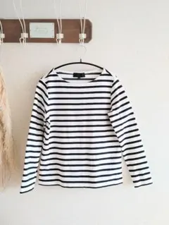 UNTITLED 白黒ボーダー ストライプ 長袖Tシャツ 　Мサイズ