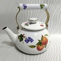 昭和レトロ ケトル やかん 花柄 - メルカリ