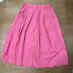 【美品】GU フレアスカート ピンク XLのサムネイル