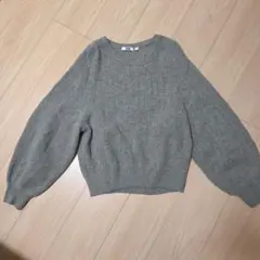 UNIQLO U 長袖ニット 100%ウール