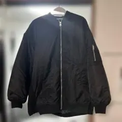 レイジブルー　ビックシルエットMA1