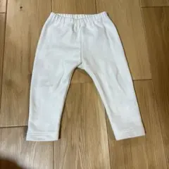 UNIQLO ホワイトレギンス 80cm 裏起毛