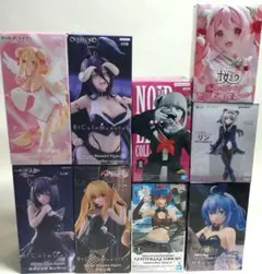 美少女最新プライズフィギュアまとめ売り9体