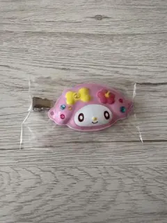 サンリオ 前髪クリップ マイメロディ キャラ盛り夏祭り おめん