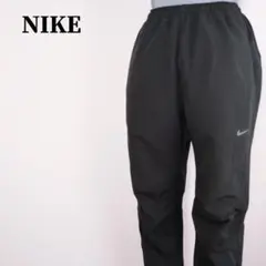 NIKE　ナイキ　ロゴプリント付部分メッシュドライフィットトラックパンツ　M
