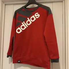 adidas 赤 トレーナー 160 アディダス