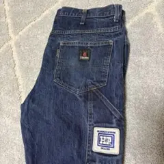 CRUDE デニム　ワークパンツ　36×32