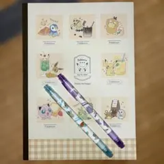 ポケモン ノート 蛍光ペン　3点セット