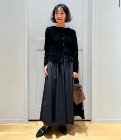 green label velaxing ボリューム ギャザー スカートのサムネイル